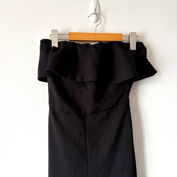 Aritzia Babaton Altamiro Flutter Jumpsuit Black Size 4 - Picture 7 of 10